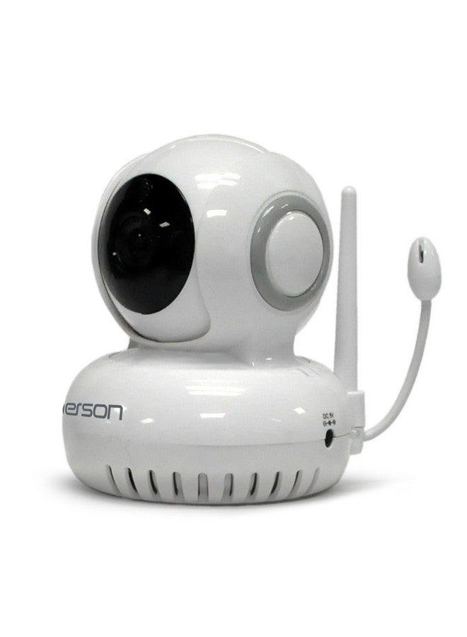 إيمرسون كاميرا مراقبة الأطفال/مربية الحيوانات الأليفة من إيمرسون، مزودة بتقنية واي فاي، صوت ثنائي الاتجاه، رؤية ليلية، مراقبة درجة الحرارة، تحريك/إمالة، كشف الحركة، عالية الدقة، 1080 بكسل، ER108002 - Image 1