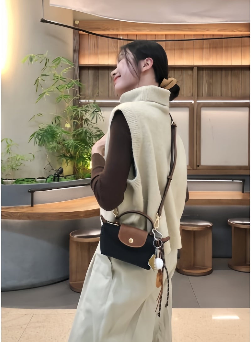 Longchamp Le Pliage mini Shoulder Straps women's Classic Fashion Versatile Mini Makeup Bag, Handbag, Shoulder Bag - Image 1