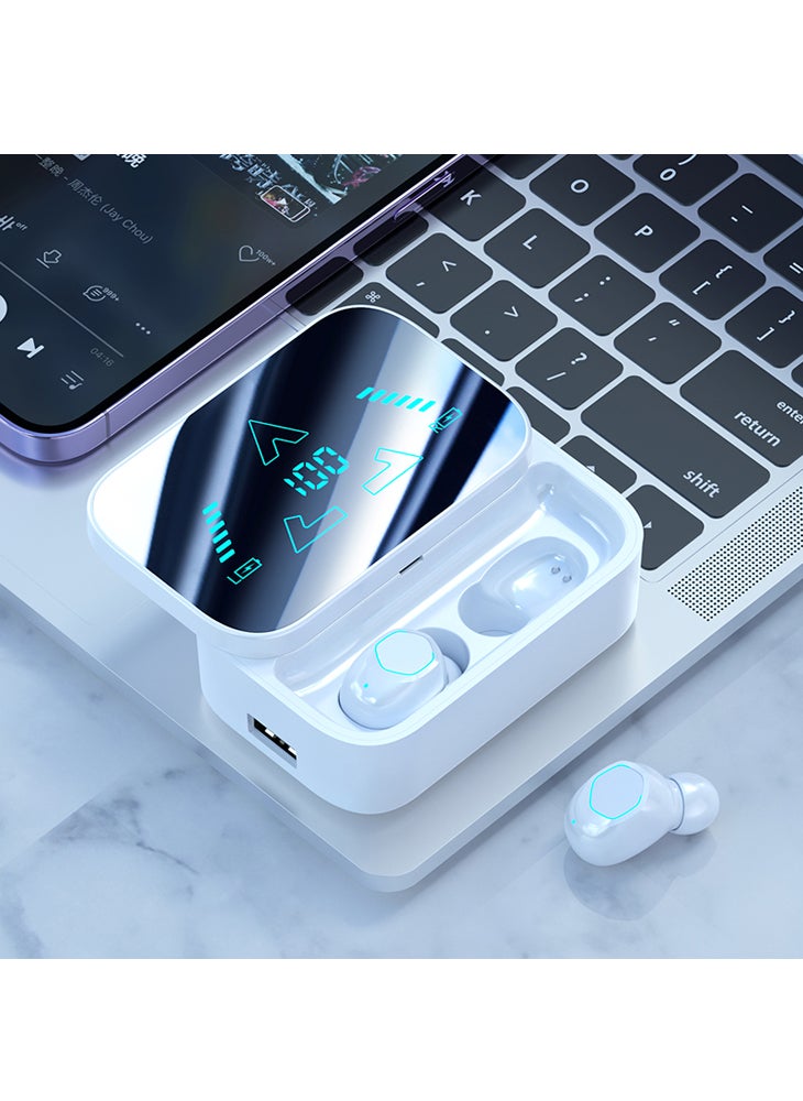 Chomel New Bluetooth headset, super long battery life, large battery, in-ear digital display screen, rechargeable earphone 5.4 - Image 3