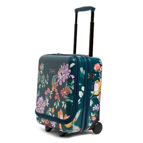 Vera Bradley حقيبة سفر متدحرجة تحت المقعد للنساء من فيرا برادلي، تصميم زهور طازجة باللون الأخضر، مقاس واحد - Image 2