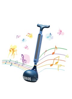 Y&D Electronic Musical Instrument,Portable Music Synthesizer,Creative Magic Sound,Electric Guitar Erhu Children's Instrument,Educational Fun Gift for Children,Blue Whale  - Image 1