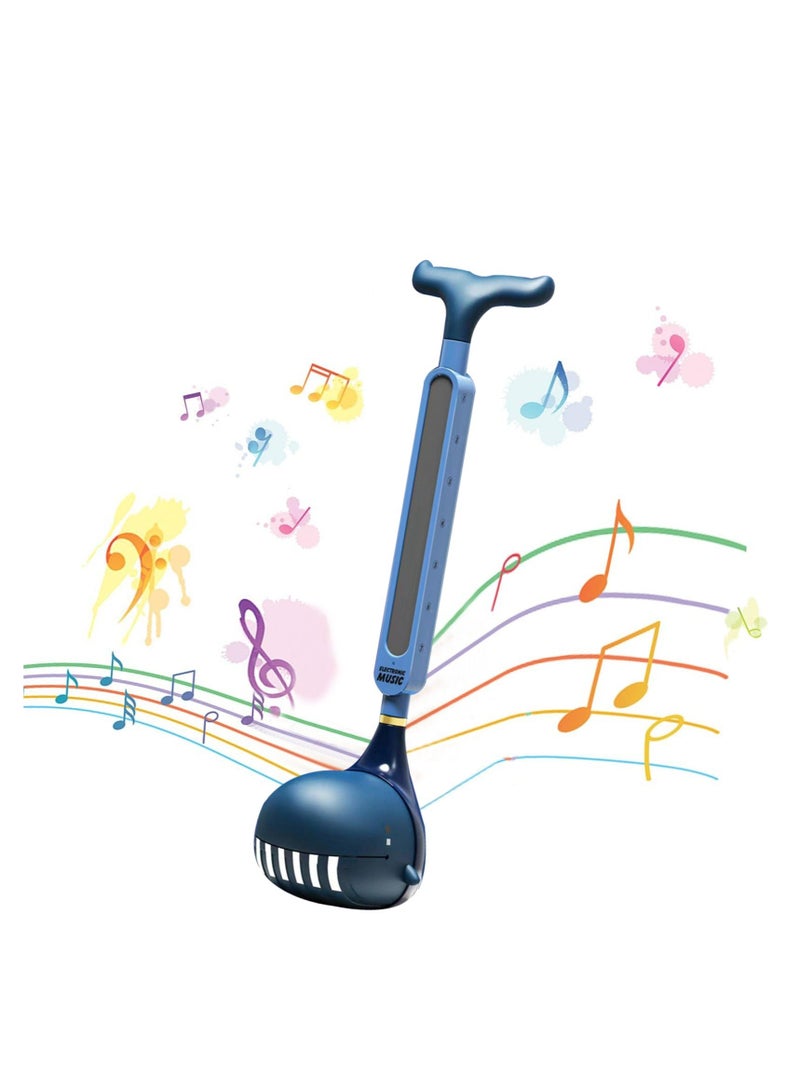 Y&D Electronic Musical Instrument,Portable Music Synthesizer,Creative Magic Sound,Electric Guitar Erhu Children's Instrument,Educational Fun Gift for Children,Blue Whale  - Image 1