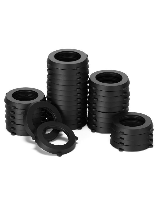 SmoTecQ 30 Pack Garden Hose Washers Rubber Washers Seals for Garden Shower Hose and Water Faucet - Image 1