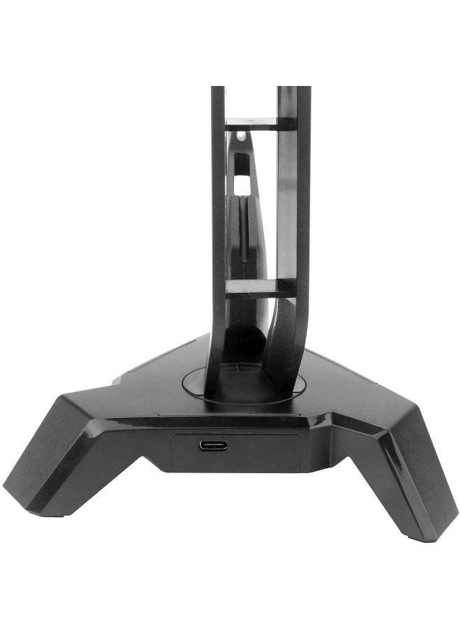 ريدراجون حامل سماعات الرأس Redragon SCEPTER ELITE HA311 RGB مع 4 منافذ USB 2.0 HUB وماوس بنجي - Image 5