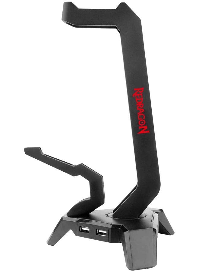 ريدراجون حامل سماعات الرأس Redragon SCEPTER ELITE HA311 RGB مع 4 منافذ USB 2.0 HUB وماوس بنجي - Image 3