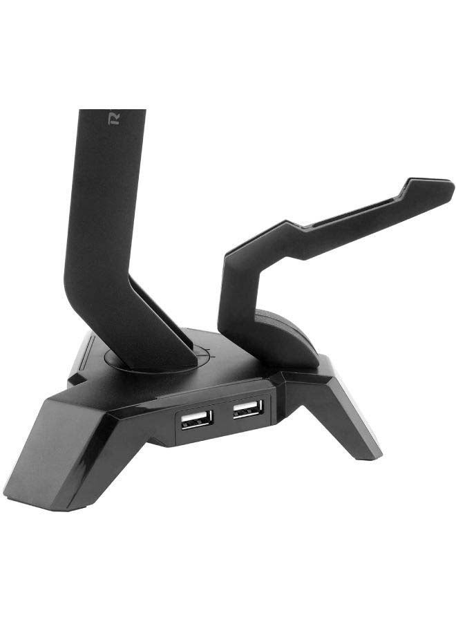 ريدراجون حامل سماعات الرأس Redragon SCEPTER ELITE HA311 RGB مع 4 منافذ USB 2.0 HUB وماوس بنجي - Image 4