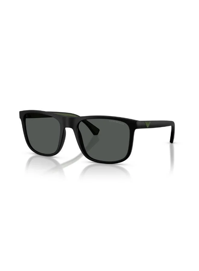 EMPORIO ARMANI  0EA4129 Shape Sunglasses for Men | Best Price UAE