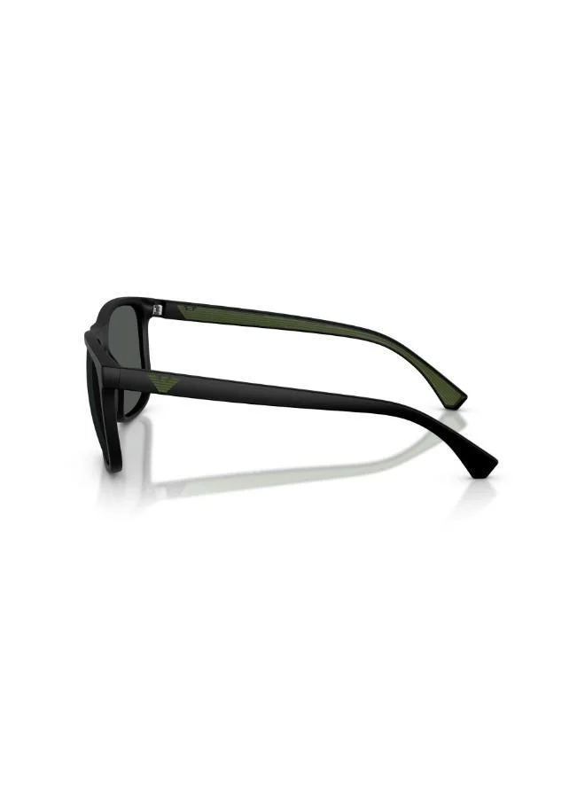 EMPORIO ARMANI  0EA4129 Shape Sunglasses for Men | Best Price UAE