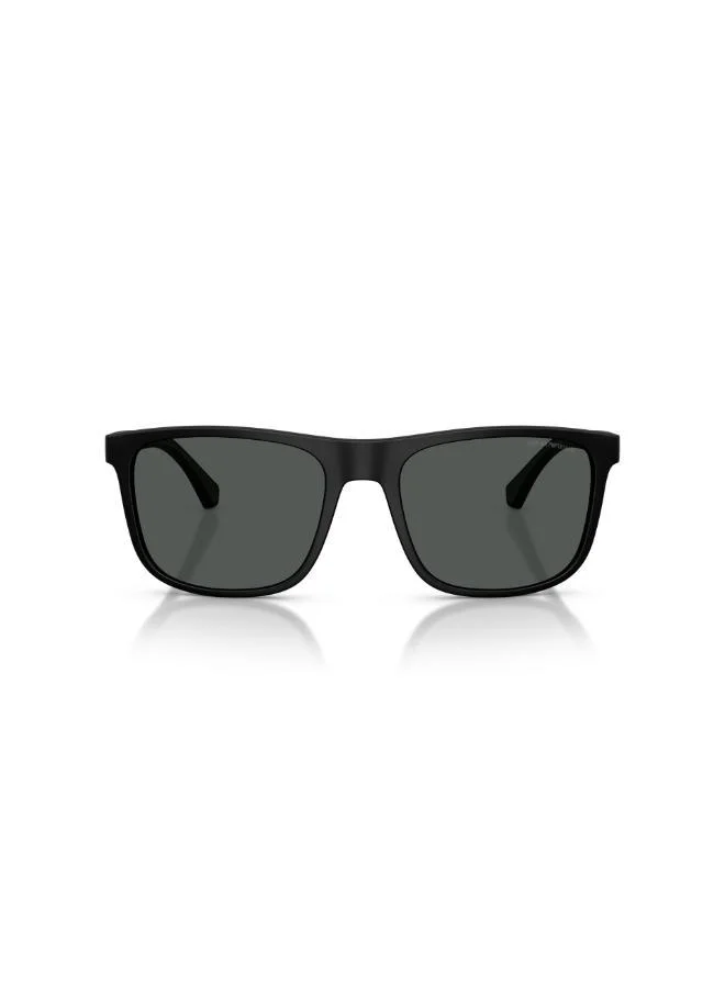 EMPORIO ARMANI  0EA4129 Shape Sunglasses for Men | Best Price UAE
