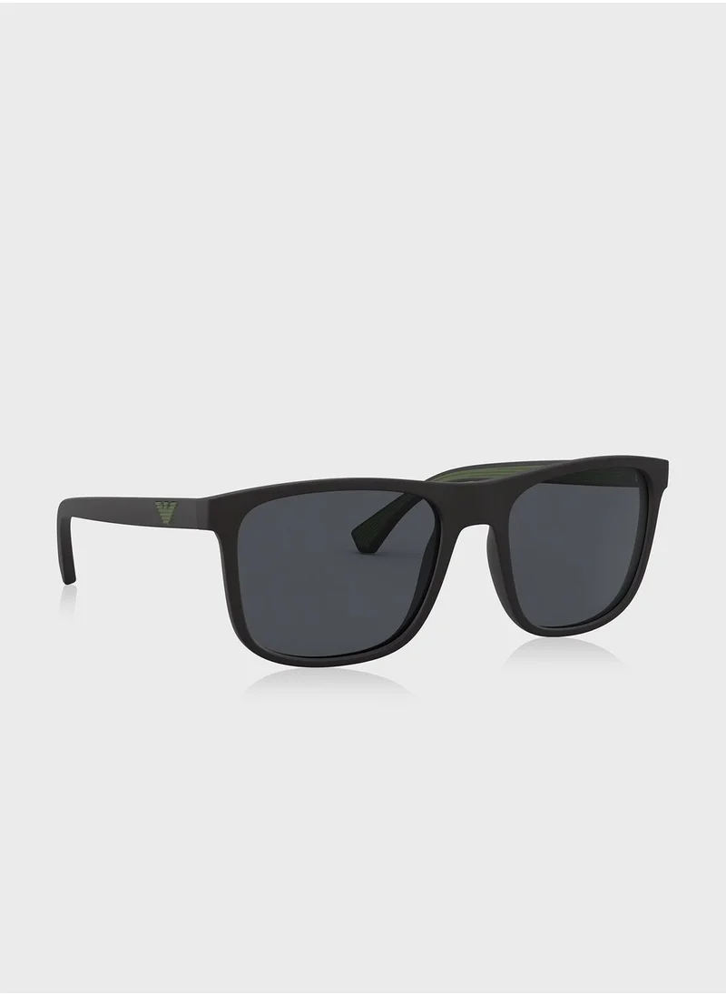 EMPORIO ARMANI 0EA4129 Shape Sunglasses
