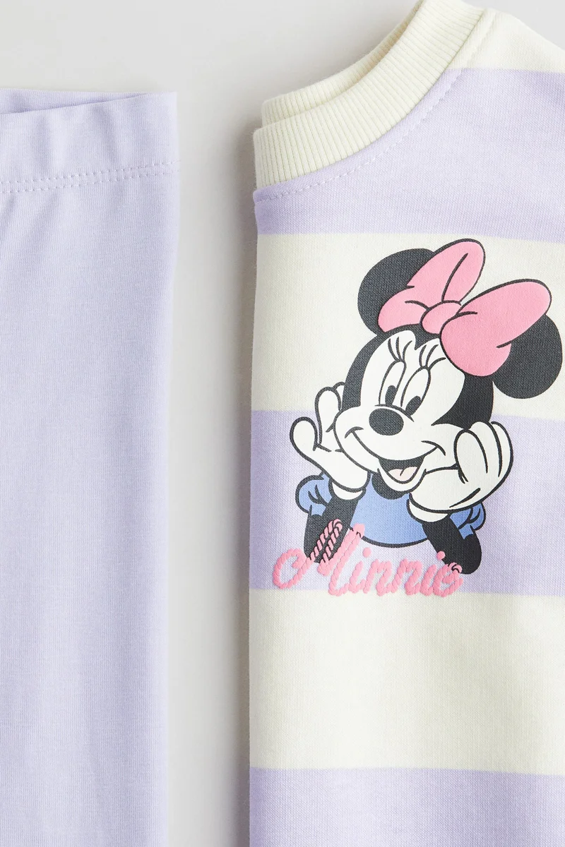 H&M 2-piece top and leggings set