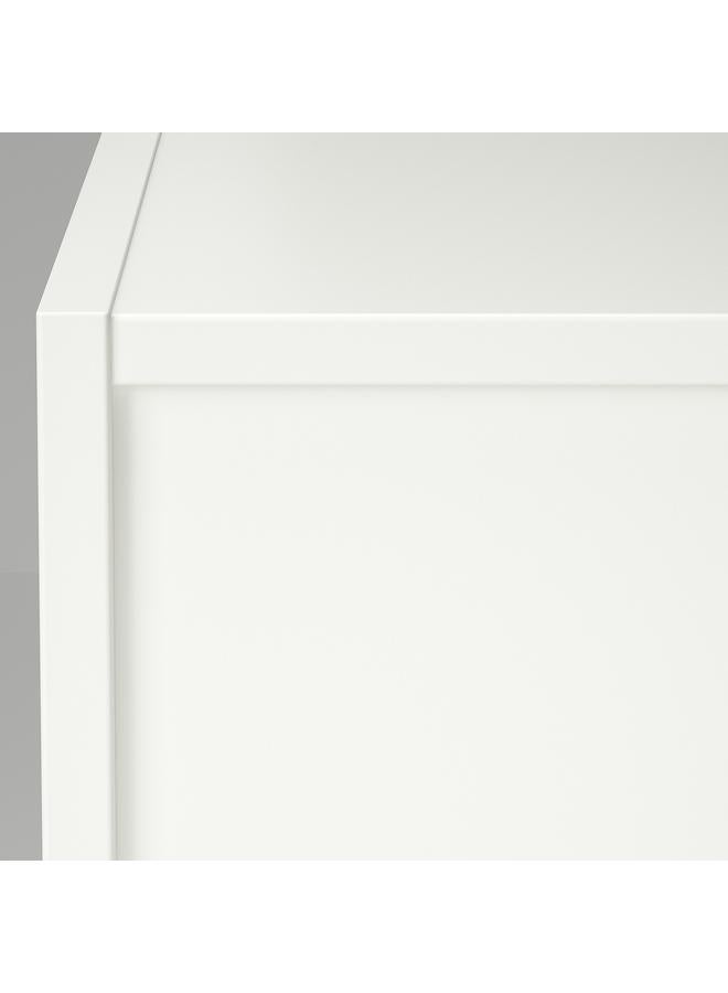 زبون خزانة مع باب، أبيض، 50x30x80 سم - Image 5