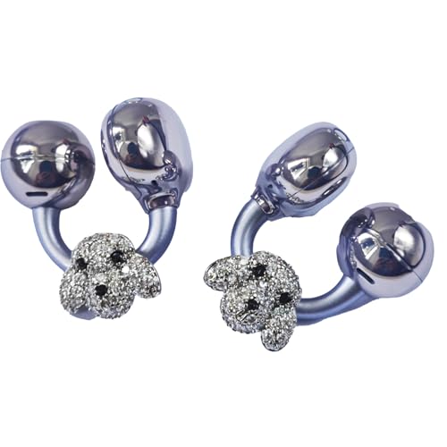 Chooseyo Rhinestone for Clip on Earbuds Open Ear Accessories, Elegant Zirconia Decorative Earphone Accessories, Removable Exquisite DIY Decoration - Image 4