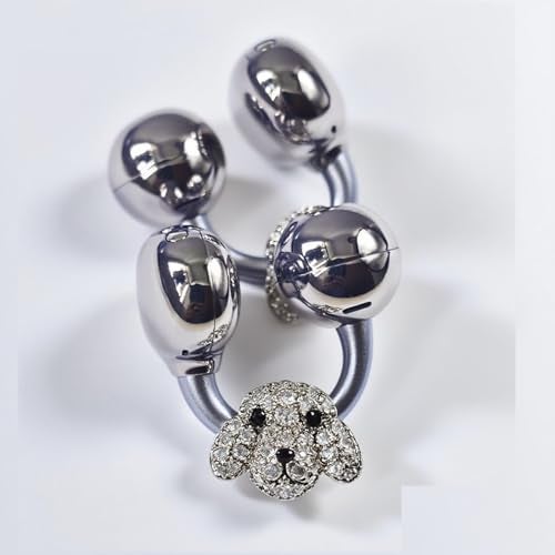 Chooseyo Rhinestone for Clip on Earbuds Open Ear Accessories, Elegant Zirconia Decorative Earphone Accessories, Removable Exquisite DIY Decoration - Image 5