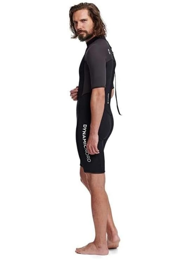 DYNAMICNORD DYNAMIC NORD SHORTY Diving Suite for MEN 2MM SE-21-S BLACK/GREY  - Image 3