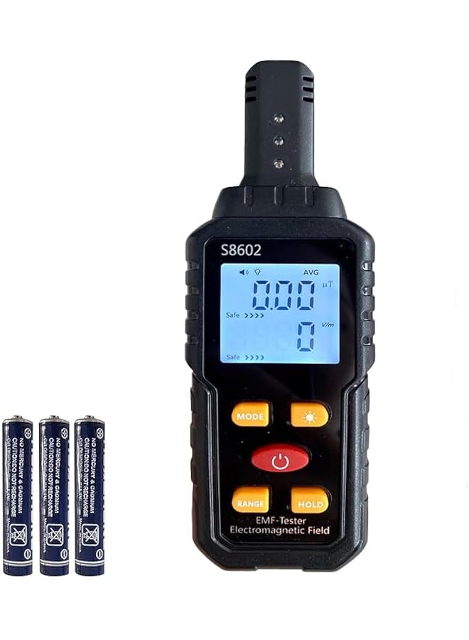 PROMASS Detector Tester,Electromagnetic Field Radiation Detector, Handheld Digital LCD  Reader Measure with Sound Light Alarm, Ghost Hunting Equipmetent  - Image 1