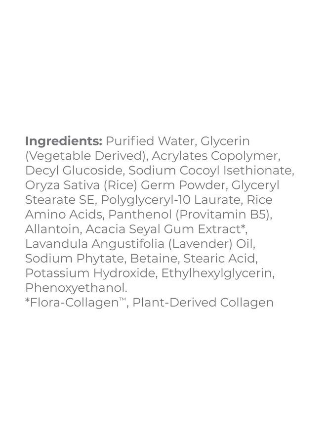 derma-e Derma E Advanced Peptides And Floracollagen Gentle Jelly Cleanser Cleansing Face Wash Brightens Hydrates And Reduces Appearance Of Facial Lines And Wrinkles 4 Oz - Image 4