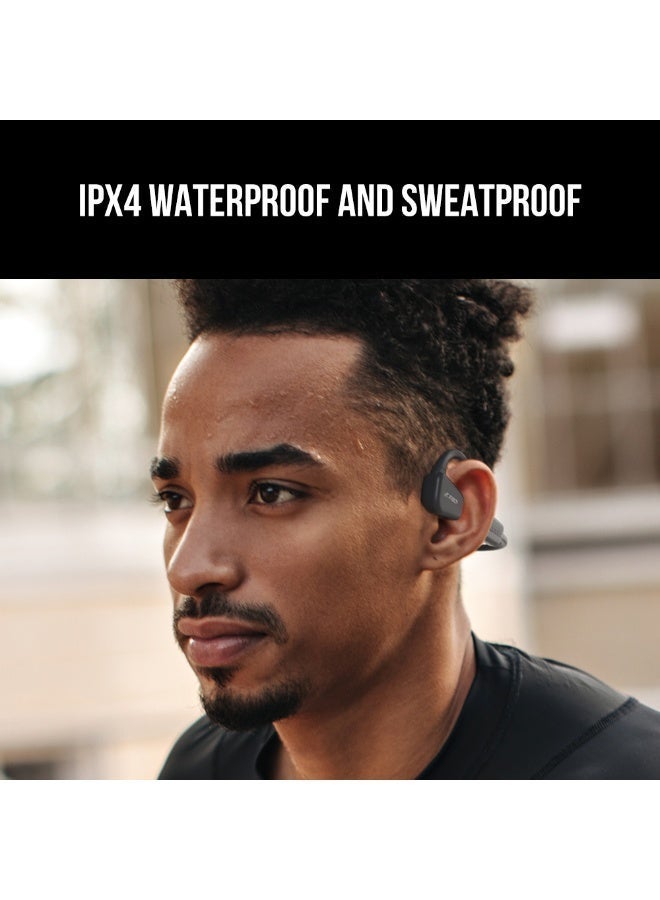 F&D O1 Open Ear Bluetooth Headphones, Air Conduction Sports Wireless Earbuds with Bass Boost, HiFi Stereo Sound, IPX4 Sweatproof, 8H Playtime, Private Mode, Secure Fit for Sports Running - Image 5