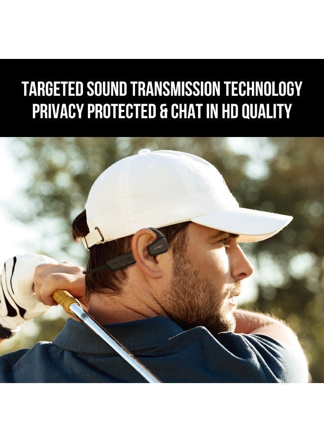 F&D O1 Open Ear Bluetooth Headphones, Air Conduction Sports Wireless Earbuds with Bass Boost, HiFi Stereo Sound, IPX4 Sweatproof, 8H Playtime, Private Mode, Secure Fit for Sports Running - Image 3