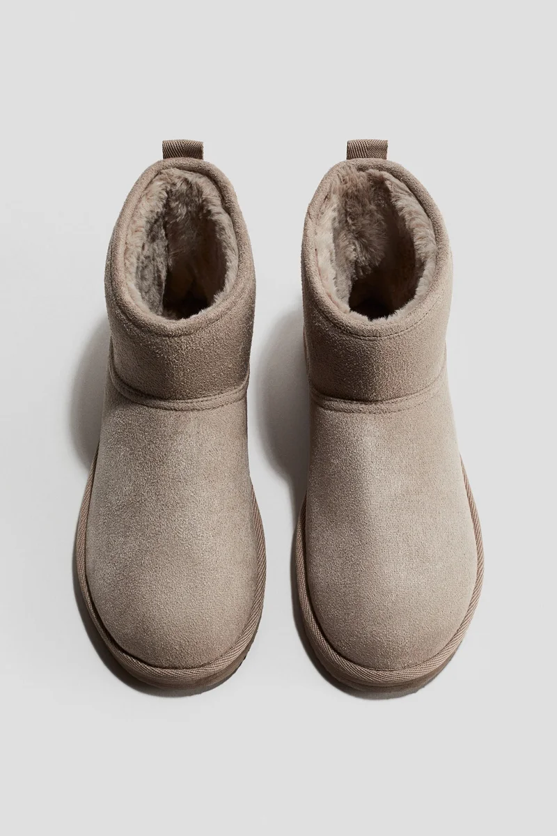 اتش اند ام بووت مبطن بالزغب