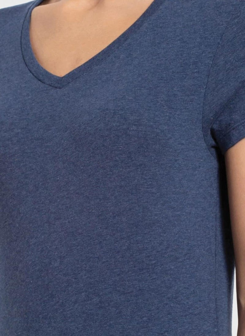 جوكي قميص بيجامة بياقة على شكل حرف - Image 5