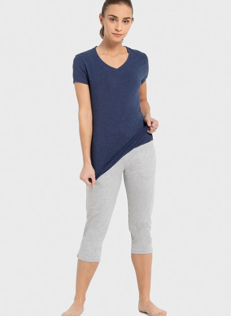 JOCKEY V-Neck Pyjama Top