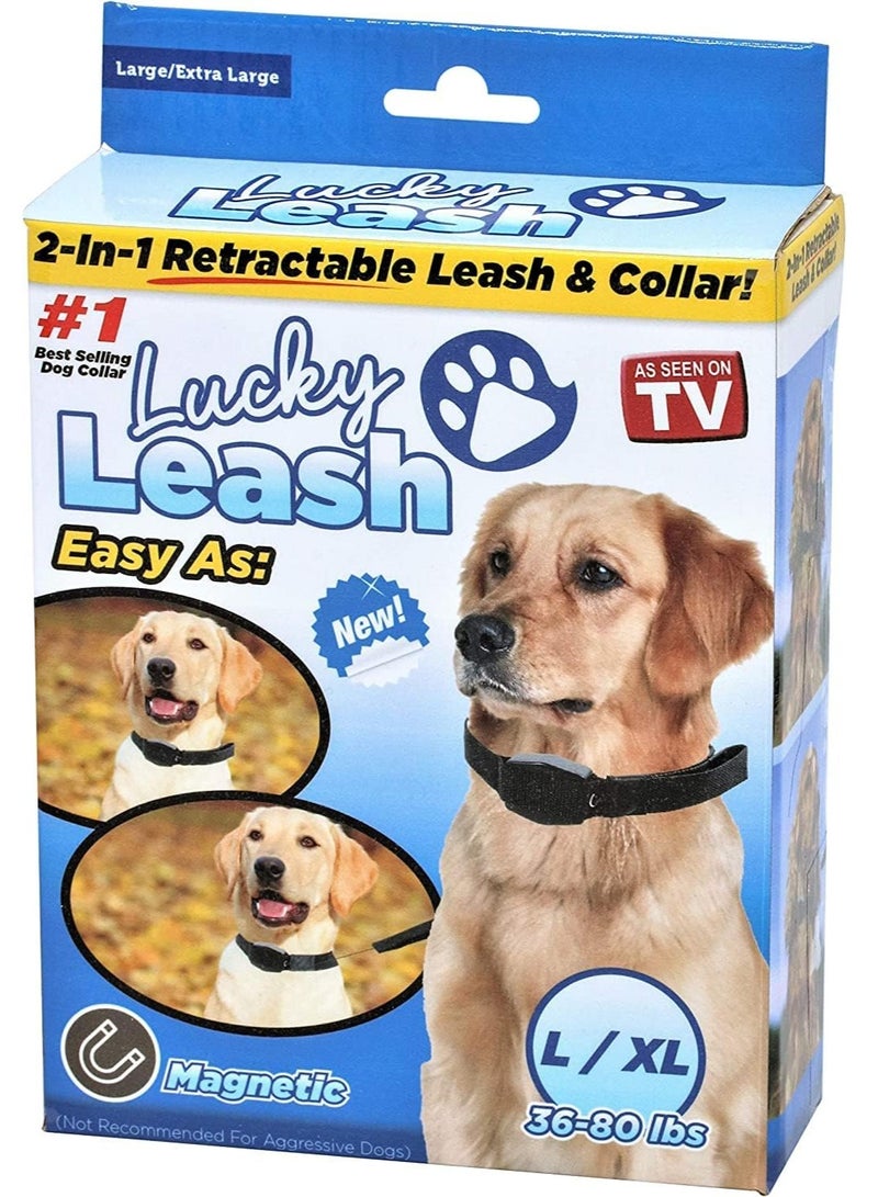 🦮طوق قابل للسحب 2 في 1، طوق مغناطيسي 🧲 للكلاب والقطط والحيوانات الأليفة - Image 2