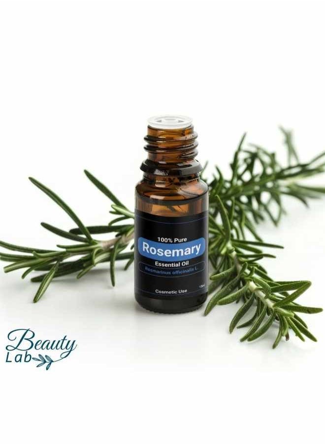 Beauty Lab - Rosemary Essential Oil100% Pure Natural Hair Care 15ml - Image 1