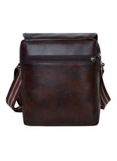 STORYTELLER STORYTELLER Bruno Leather Finish Crossbody Sling Bag Casual Daypack for Business and Casual travel  - Image 4