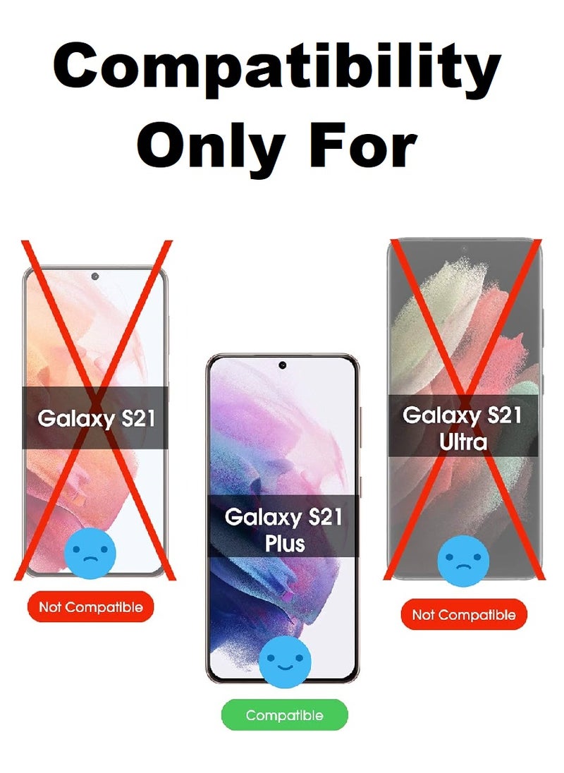 Super واقي شاشة من الزجاج المقوى مضاد للتجسس وخصوصية مصمم لهاتف Samsung Galaxy S21 Plus مع تغطية كاملة للشاشة وخالي من الفقاعات - Image 3