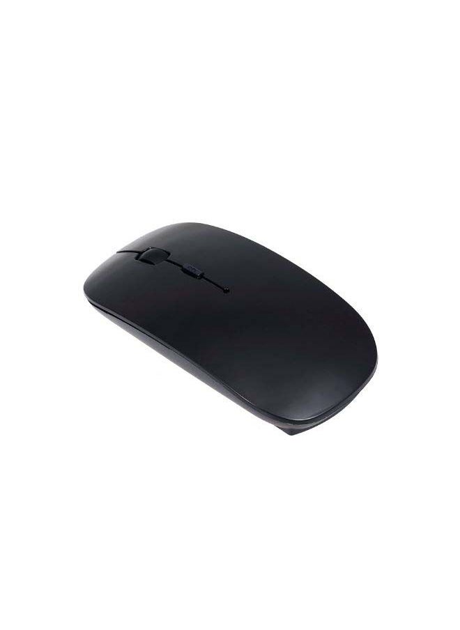 NIBEMINENT Bluetooth Wireless Optical Mouse With Receiver Black  - Image 2