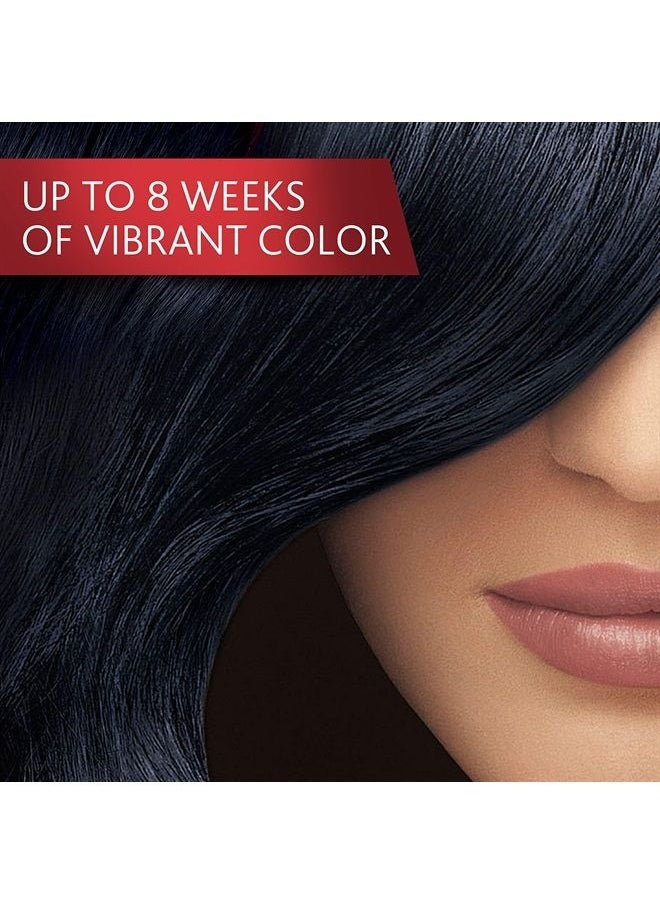 Vidal Sassoon Pro Series Permanent Hair Dye, 1BB Midnight Muse Blue Hair Color, Pack of 3  - Image 5