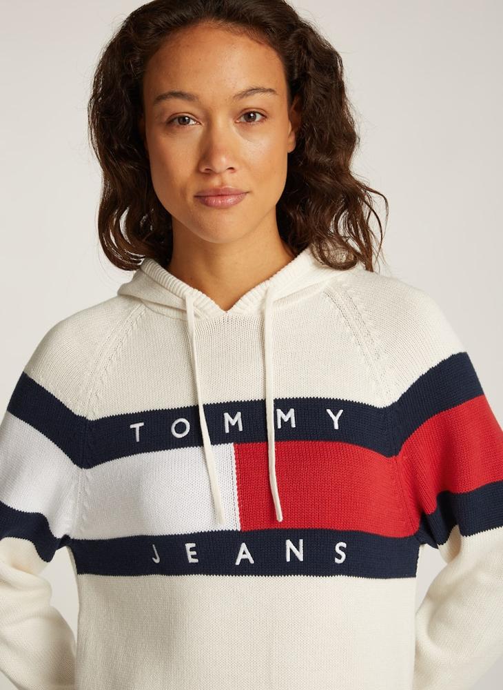 TOMMY JEANS Hooded Knit Dress  - Image 3