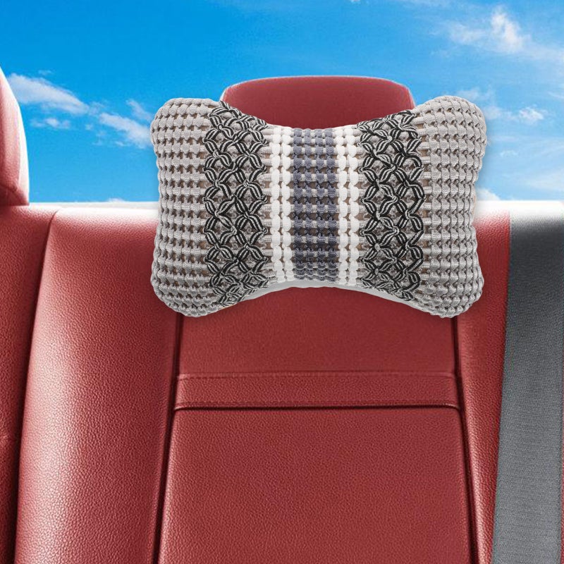 1 Pair Breathable Car Neck Pillow With Ergonomic Design Comfortable Pillow With Easy To Clean For Car Neck Rest Use - Image 2