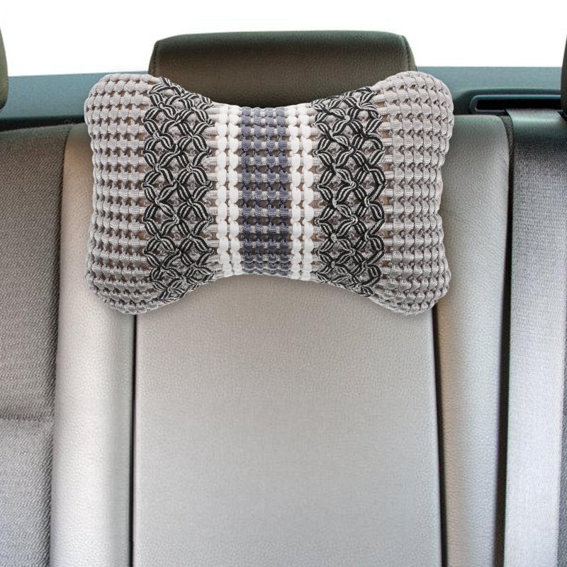 1 Pair Breathable Car Neck Pillow With Ergonomic Design Comfortable Pillow With Easy To Clean For Car Neck Rest Use - Image 3