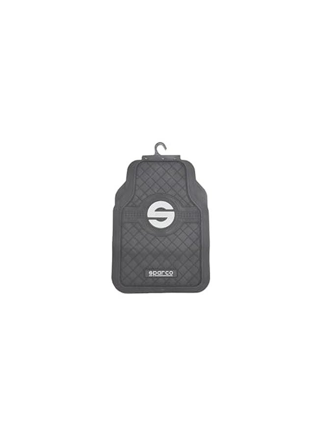 Generic - Sparco Heavy Duty Black 5 Piece Car Mat Set Volkswagen Pointer - Image 1