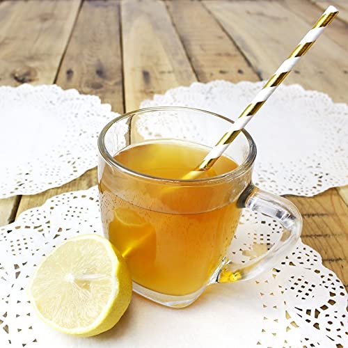 Juvale Paper Lace Doilies - Doilies for Tables & Table Decoration - Dessert Display & Cake Box Liners - Cake Tray Liner for Baked Treats - 250-Pack, 10.5 in, White - Image 4