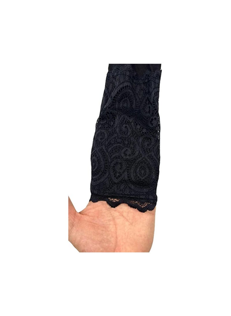 DeloPik Arm Sleeves UV Protection Compression Sun Sleeves for Women(12 pair)  - Image 3