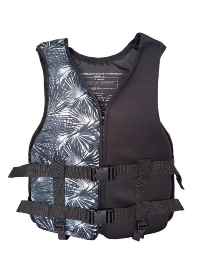 REBENUO Swimming jacket, latest style, safety jackets, size Large (black) - Image 1