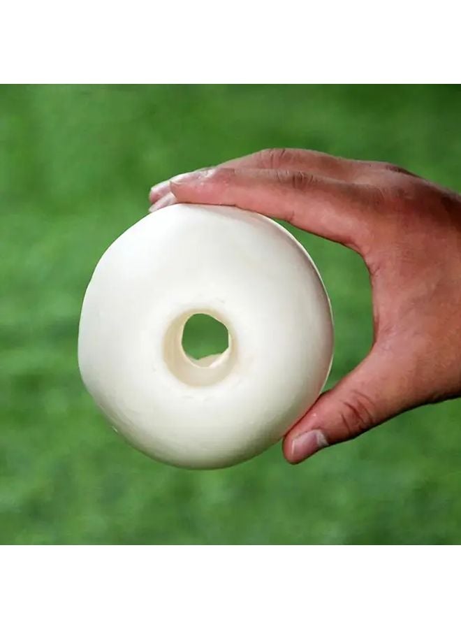 3 قطع من كرات التعويم البيضاء من البولي فينيل كلوريد الرغوي مقاس 8 سم لعوامات التثبيت الصلبة لبرك الأسماك - Image 3