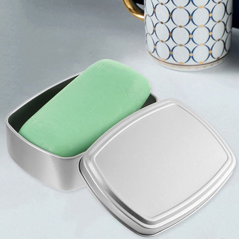 3Pcs Aluminum Soap Box Candy Storage Container Empty Tin Cans Metal Packaging - Image 5