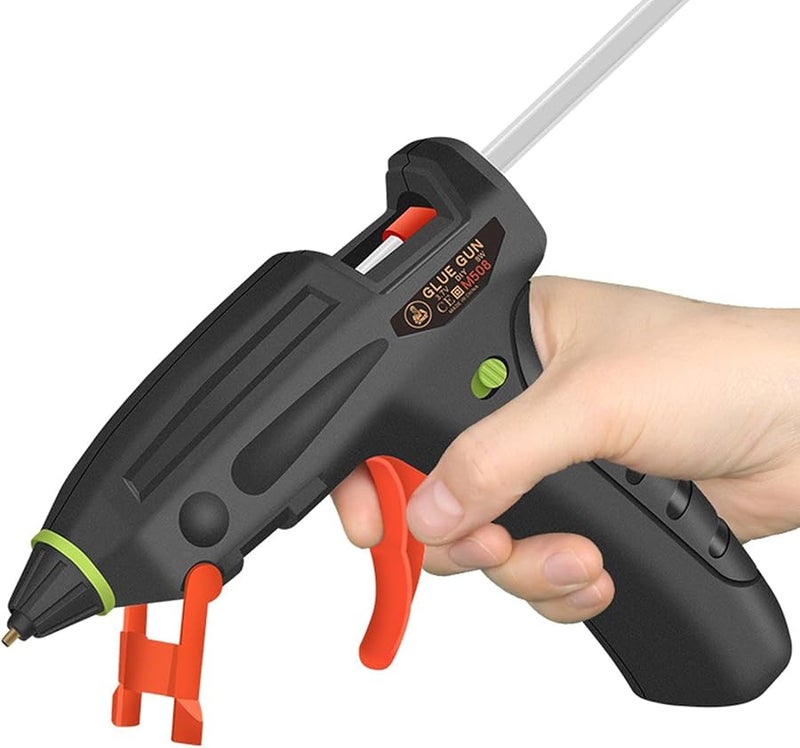 Rechargeable Portable Hot Glue Gun 2400mAh Battery Quick Heating 7mm Stick For Crafts - Image 4