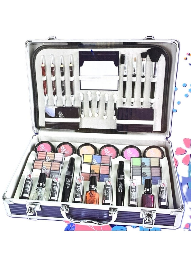 Soft Rose All-in-One Professional Makeup Kit, Model No. 1128 - Image 2