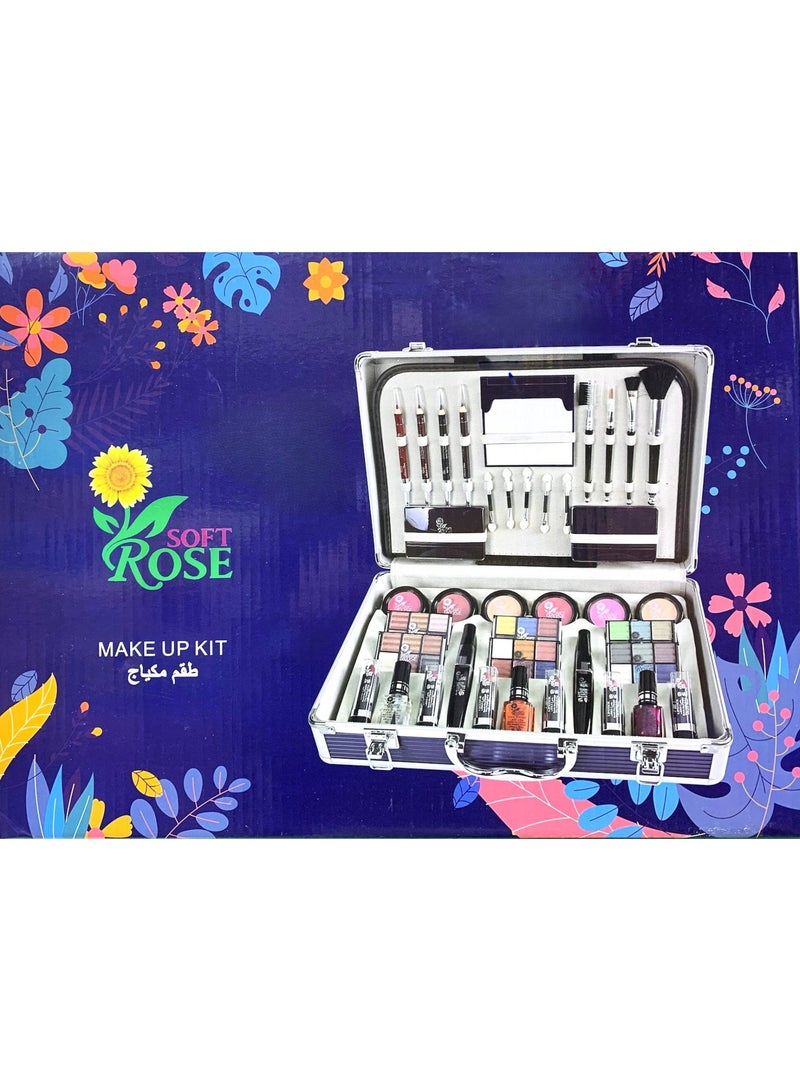 Soft Rose All-in-One Professional Makeup Kit, Model No. 1128 - Image 1