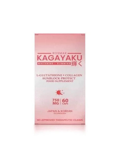 Kagayaku Whitening Slimming Food Supplement 60 Capsules