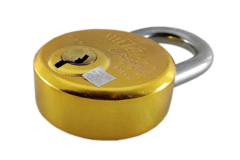 GOYALKART HILTO 67MM Boss Pad Lock with 4 Keys Suitable for Drawer Alimrah and Door  - Image 2