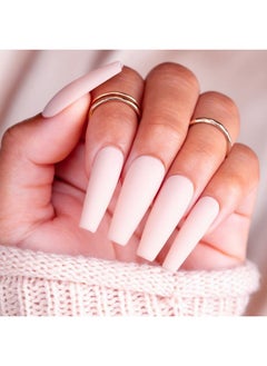 KIARA SKY Soak Off Gelly Tips Refill Pack Coffin Shape Long Length (Size 6 7 8 9)  - Image 4