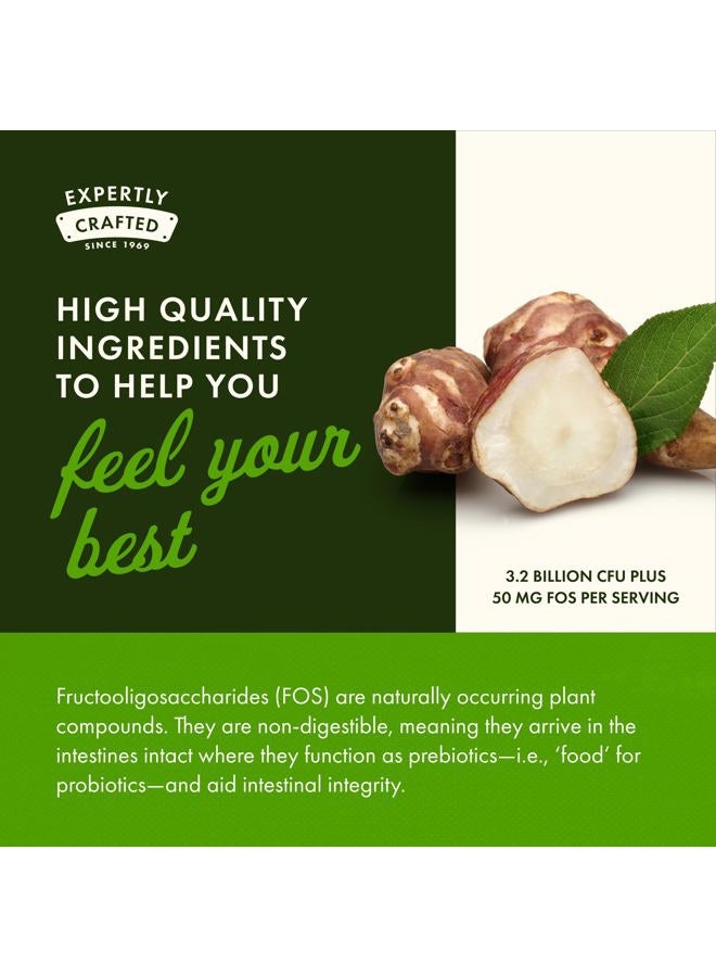 SWANSON Dr. Stephen Langer's Formula - Natural Probiotic w/Prebiotic FOS - 16-Strain Supplement Promoting Digestive Support w/ 3.2 Billion CFU per Capsule - (60 Veggie Capsules) - Image 5