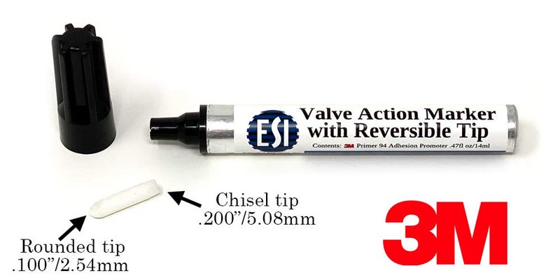 ESI Pen Containing 3M Primer 94 - Tape Primer Adhesion Promoter .47fl oz / 14mL with Valve Action Reversible Applicator Tip - Image 2