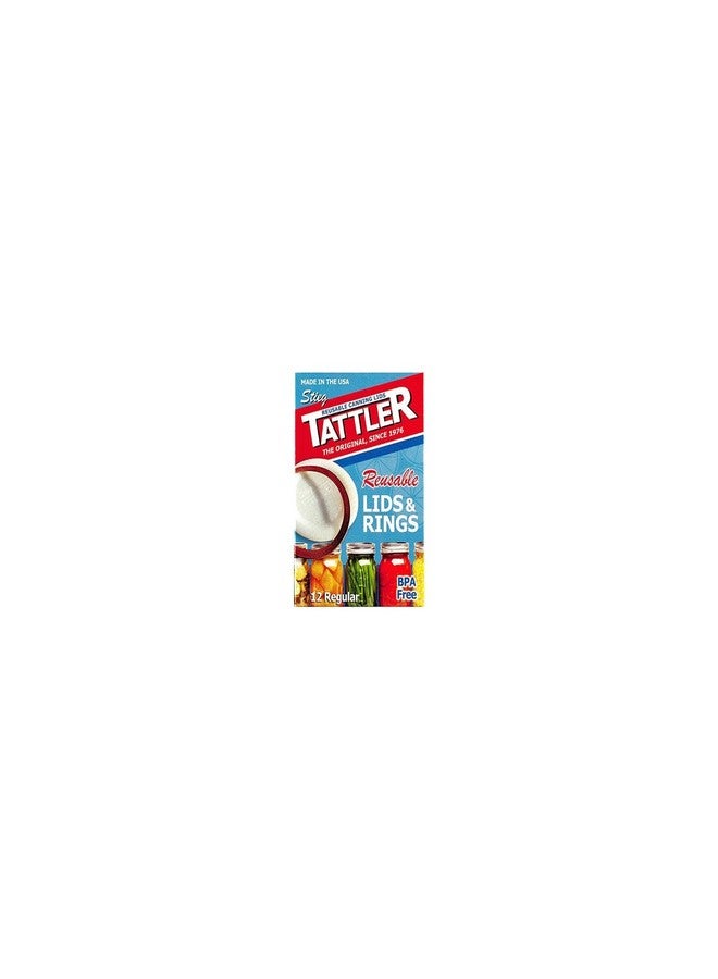 Tattler Regular Mouth Canning Lids with Rubber Rings 12 pk - Image 2